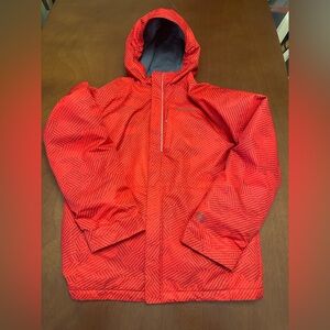 Columbia Red Puffer Jacket ~ Youth Size Large